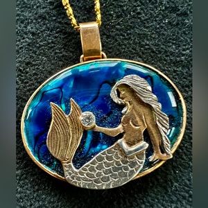 Mermaid Pendant Necklace